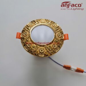 AFC Đồng 005 12W 15W Đèn Anfaco downlight âm trần vỏ đồng nguyên chất 005/12W 15W 3 chế độ