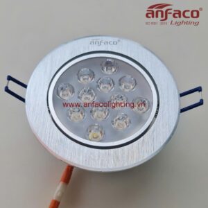 AFC 512 12W Đèn LED Anfaco downlight âm trần xoay góc nhiều mắt vỏ nhôm xước AFC 512/12W Anfaco