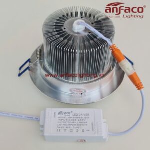 AFC 512 12W Đèn LED Anfaco downlight âm trần xoay góc nhiều mắt vỏ nhôm xước AFC 512/12W Anfaco