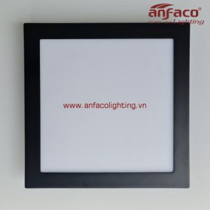 Đèn Anfaco panel ốp trần nổi tròn viền đen AFC 556D 12W 18W 22W