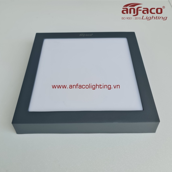 Đèn Anfaco Panel áp trần nổi AFC 556X 6W 12W 18W 22W vuông viền xám