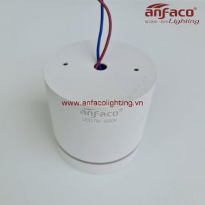 Đèn Anfaco downlight lon nổi AFC 642T7W vỏ trắng