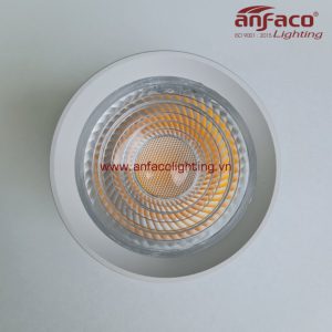 Đèn Anfaco downlight lon nổi AFC 642T7W vỏ trắng