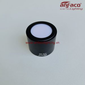 Đèn Anfaco led gắn nổi AFC-644D-3W 7W 12W vỏ đen
