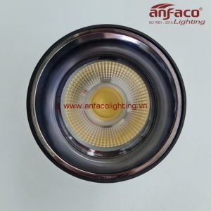 Đèn Anfaco lon nổi AFC 645D 9W 15W vỏ đen xoay góc