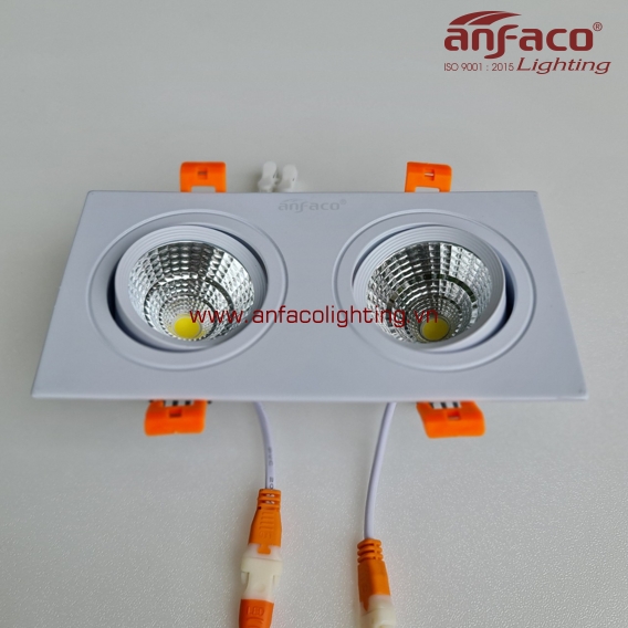 Đèn Anfaco led âm trần AFC-752-2-5W