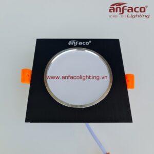 AFC 754D/9W Đèn LED downlight âm trần vuông viền đen Anfaco