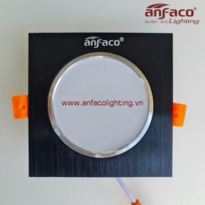 AFC 754D/9W Đèn LED downlight âm trần vuông viền đen Anfaco