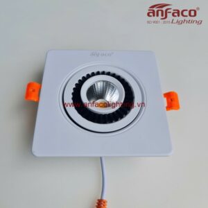 AFC 756/7W Đèn Led downlight âm trần vuông chiếu điểm Anfaco xoay góc AFC 756-7W