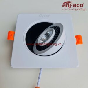 AFC 756/7W Đèn Led downlight âm trần vuông chiếu điểm Anfaco xoay góc AFC 756-7W