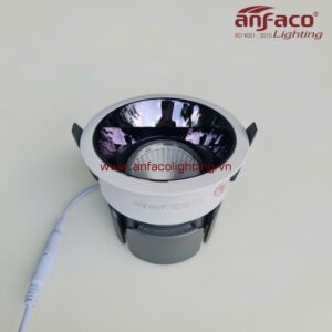 AFC 765/15W Đèn Led downlight âm trần Anfaco xoay góc AFC 765-15W chóa đen