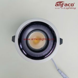 AFC 765/15W Đèn Led downlight âm trần Anfaco xoay góc AFC 765-15W chóa đen