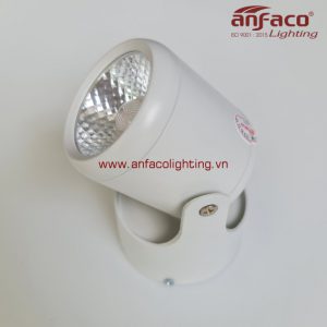 Đèn Anfaco tiêu điểm spotlight xoay góc 866T 7W 12W vỏ trắng