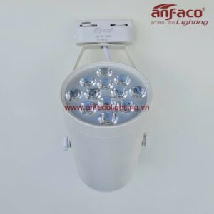 AFC 888T 12W Đèn Led tiêu điểm spotlight gắn ray Anfaco vỏ trắng xoay góc AFC 888T 12W