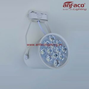 AFC 888T 12W Đèn Led tiêu điểm spotlight gắn ray Anfaco vỏ trắng xoay góc AFC 888T 12W