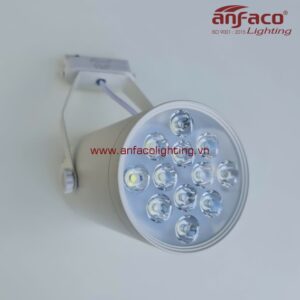 AFC 888T 12W Đèn Led tiêu điểm spotlight gắn ray Anfaco vỏ trắng xoay góc AFC 888T 12W