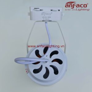 AFC 888T 12W Đèn Led tiêu điểm spotlight gắn ray Anfaco vỏ trắng xoay góc AFC 888T 12W