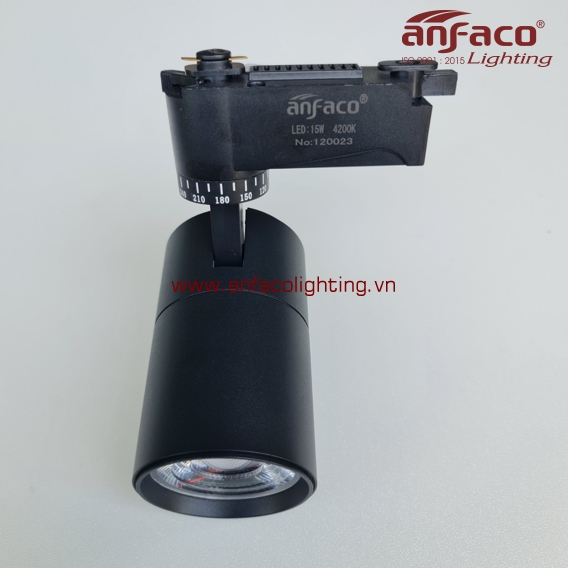 AFC-908D đèn Anfaco tiêu điểm spotlight dùng thanh ray afc908d 9w 15w 20w vỏ đen