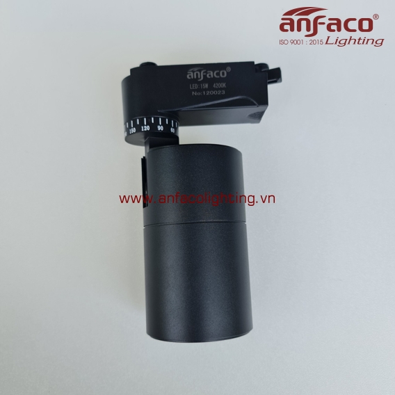 AFC-908D đèn Anfaco tiêu điểm spotlight dùng thanh ray afc908d 9w 15w 20w vỏ đen