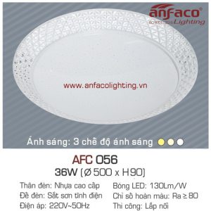 Đèn LED ốp trần nổi Anfaco AFC 056-36W