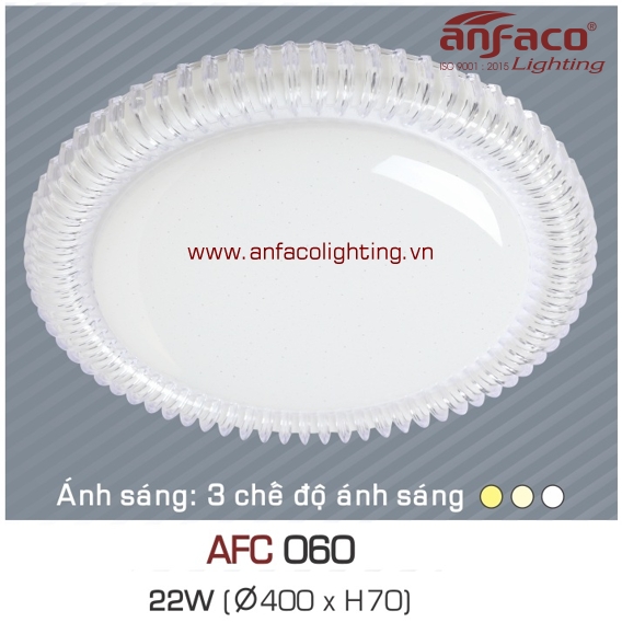 Đèn LED ốp trần nổi Anfaco AFC 060-22W