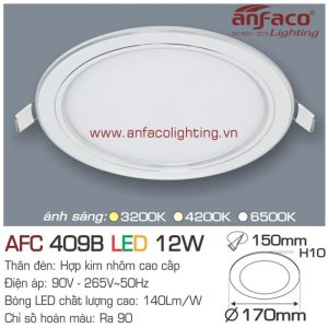 Led panel Anfaco AFC 409B-12W