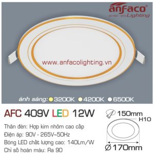 Led panel Anfaco AFC 409V-12W