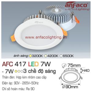 Đèn LED Anfaco AFC 417-7W