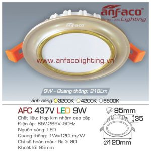 Led âm trần Anfaco AFC 437V-9W