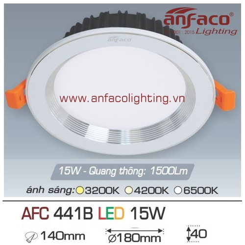 Led âm trần Anfaco AFC 441B-15W