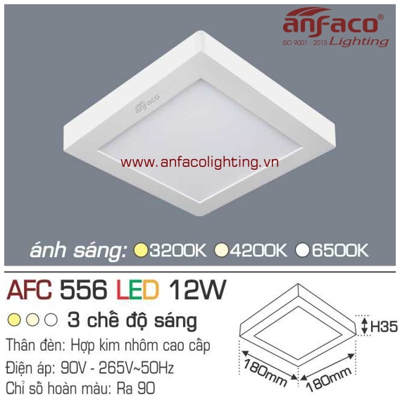 LED panel nổi AFC 556-12W