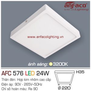 Đèn LED ốp trần Anfaco AFC 576-24W