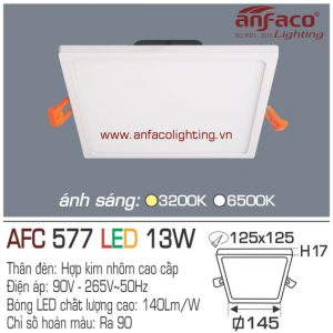 AFC577 Đèn LED âm trần Anfaco AFC 577-13W