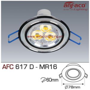 Đèn LON mắt ếch Anfaco AFC 617D-MR16