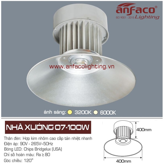Đèn LED NX Highbay Anfaco 07-100W