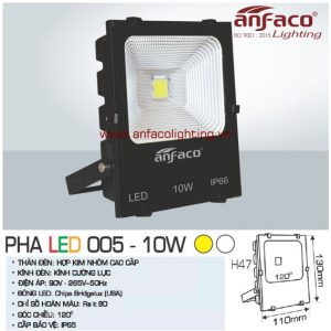 Đèn Pha LED Anfaco AFC 005-10W