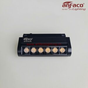 AFC RN 021-6W Đèn Led gắn ray nam châm siêu mỏng Anfaco nhiều mắt xoay góc RN 021/6W