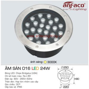 Đèn LED âm sàn Anfaco AFC 016-24W
