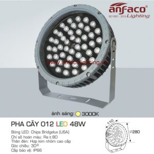 Đèn LED pha cây Anfaco AFC 012-48W