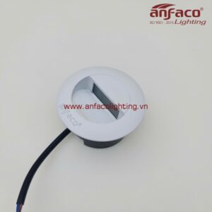 AFC âm tường 019-3W đèn Led âm tường tròn Anfaco gắn bậc cầu thang