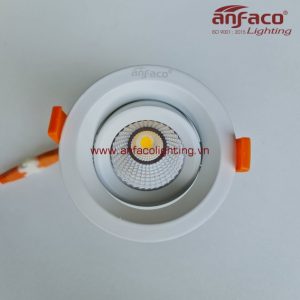 AFC741 Đèn led Anfaco downlight âm trần AFC-741 7W 10W 15W 20W xoay góc ánh sáng trắng 6500K ánh sáng trung tính 4200K, ánh sáng vàng 3 chế độ đổi màu