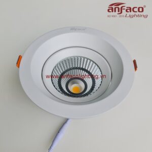 AFC 741 15W 20W Đèn LED downlight âm trần Anfaco xoay góc điều chỉnh hướng chiếu sáng