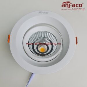 AFC 741 15W 20W Đèn LED downlight âm trần Anfaco xoay góc điều chỉnh hướng chiếu sáng