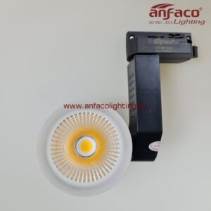 AFC 900D 12W 18W Đèn LED spotlight rọi tiêu điểm gắn ray xoay góc Anfaco