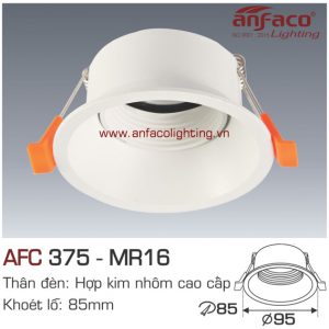 Đèn LED âm trần Anfaco AFC 375-MR16
