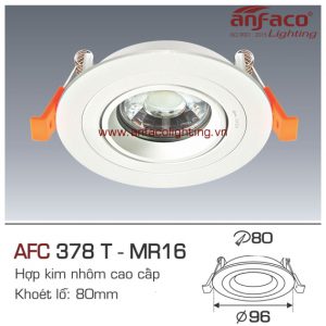 Đèn LED âm trần Anfaco AFC 378T-MR16
