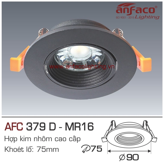 Đèn LED âm trần Anfaco AFC 379D-MR16