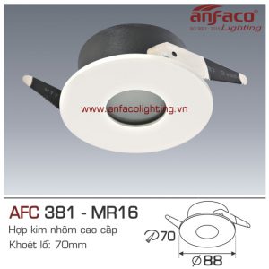 Đèn LED âm trần Anfaco AFC 381-MR16