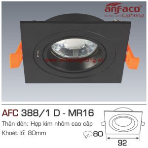 Đèn LED âm trần Anfaco AFC 388/1D-MR16