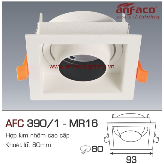 Đèn LED âm trần Anfaco AFC 390/1-MR16